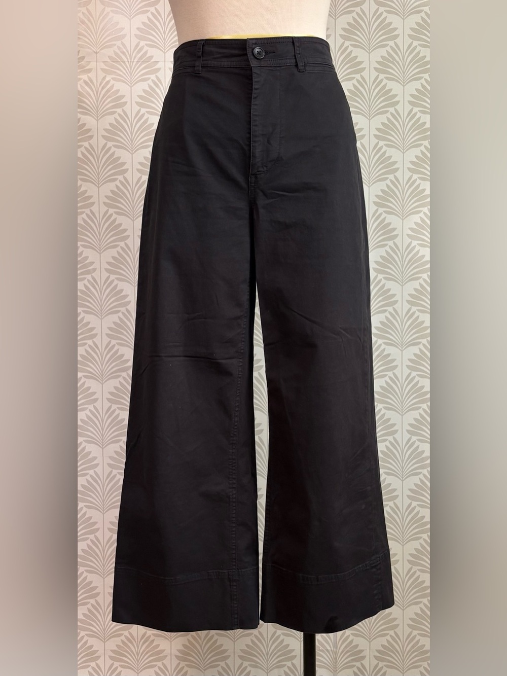 Everlane Black Wide-Leg High-Rise Jeans